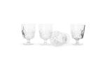 Sagaform Acryl picnic glass, 300ml set of 4 Transparent