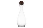 Sagaform Nature carafe with cork stopper 1,5 liter Transparent