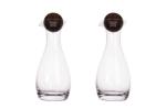 Sagaform Nature carafe oil/vinegar with cork stoppers 2 pcs. 300ml Transparent