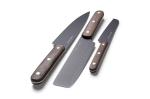 Orrefors Jernverk knife set wood set of 3 Timber