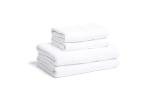 Lord Nelson Fairtrade towel 70x130cm set of 3 White