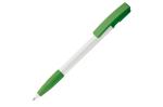 Nash ball pen rubber grip hardcolour White/green