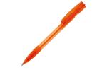 Nash ball pen rubber grip transparent Transparent orange