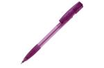 Nash ball pen rubber grip transparent Transparent purple