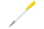 Nash ball pen metal tip hardcolour White/yellow