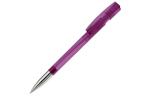 Nash ball pen metal tip transparent Transparent purple