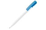 Nash ball pen hardcolour, lightblue Lightblue, offwhite