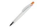 Ball pen Riva hardcolour Orange/white