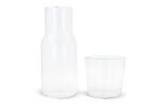 Karaffe 550ml und Trinkglas 250ml Set Transparent