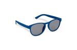 Sonnenbrille Weizenstroh Erde UV400 Blau