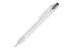 R-PET ball pen Transparent black