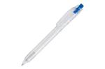 R-PET ball pen Transparent blue