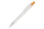 R-PET ball pen Transparent orange