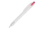 R-PET ball pen Transparent red