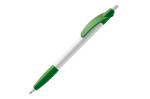 Cosmo ball pen rubber grip HC White/green