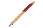 Ball pen Madrid bamboo Red