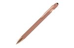 Ball pen Paris Deluxe Metal Rubberised Rose gold