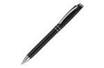 Ball pen metal 2 stripes Black