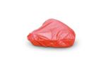 Saddle cover polyester Red