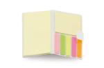 Notebook + sticky notes White