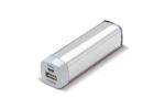 Powerbank Transparent 2200mAh, weiss Weiss,transparent