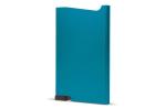 Aluminum card holder Light blue