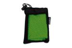 R-PET cooling towel 30x80cm Green/black