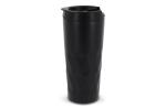 Isolierbecher Diamantenmuster 450ml Schwarz