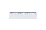 Ruler 15cm White