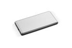 Light-up logo powerbank 4.000mAh Silver/black