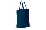 Carrier bag canvas 250g/m² 41x12x43cm Dark blue