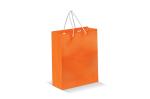 Laminierte Papiertasche, mittel Orange