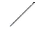 Long-life aluminum pencil with eraser Anthracite