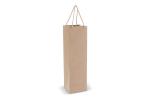 Wine gift bag 120g/m² 11,5x11,5x40cm Brown