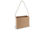 Karton-Tasche 32x16x24cm Braun