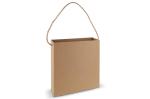 Kartontasche  35x35x11cm Braun