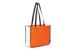 Einkaufstasche im Querformat PP Non-Woven 120g/m² Orange