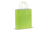 Kraft bag medium 120g/m² Light green