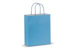 Kraft bag medium 120g/m² Light blue