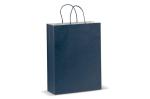 Kraft bag large 120g/m² Dark blue