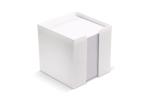 Paper pad 10x10x10cm FSC in cube box White