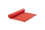 Fitness-Yogamatte mit Trageriemen Rot