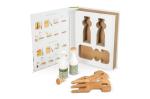 Salad set oil & vinegar Timber