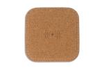 Square cork Wireless charger 5W Natur