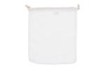 Reusable food bag OEKO-TEX® cotton 25x30cm White