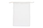 Reusable food bag OEKO-TEX® cotton 30x40cm White