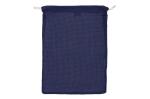 Reusable food bag OEKO-TEX® cotton 30x40cm Dark blue