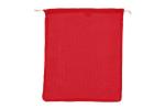 Reusable food bag OEKO-TEX® cotton 40x45cm Red