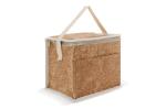 Cooler bag cork square 22x18x18cm Nature