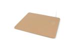 Mousepad with wireless charger recycled paper Nature